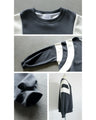 A simple yet striking oversized pullover sweatshirt
