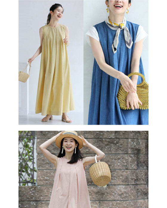 A dress that covers the chest area for slim people