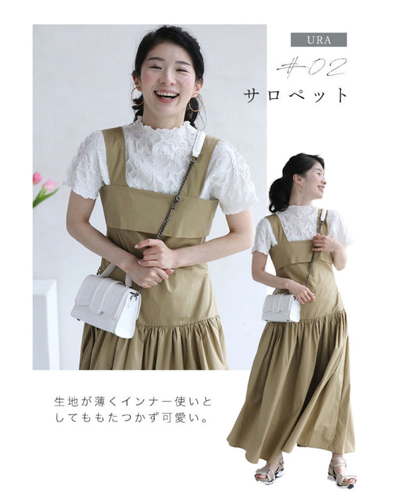 彫刻花トップス