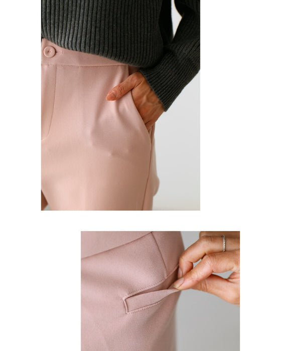 The secret to beautiful legs! Modern flared stretch pants
