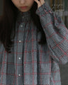 [SANPO LUSSO] Check shirt
