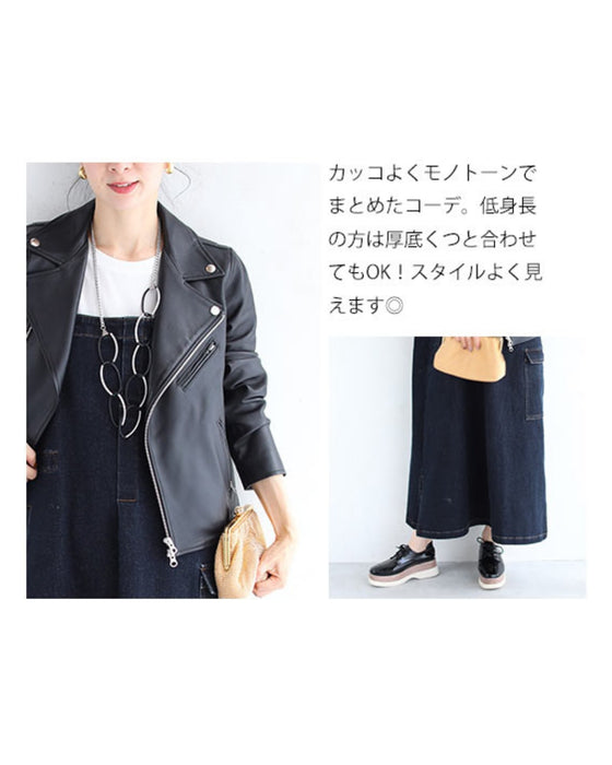 16通り着回して楽しむ 上品デニムサロペットワンピース