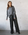 Elevate your outfit! Simple yet unique faux leather pants