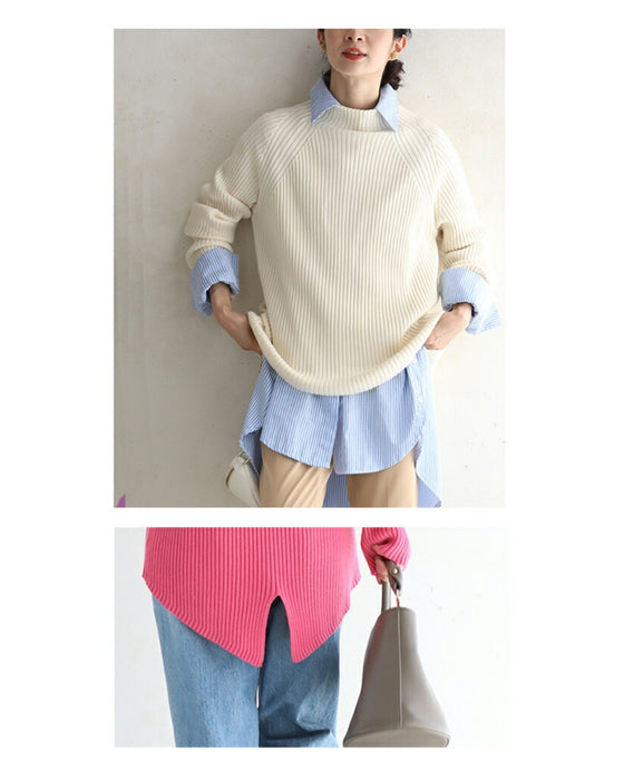 新定番着痩せニット RIBslimリブスリム