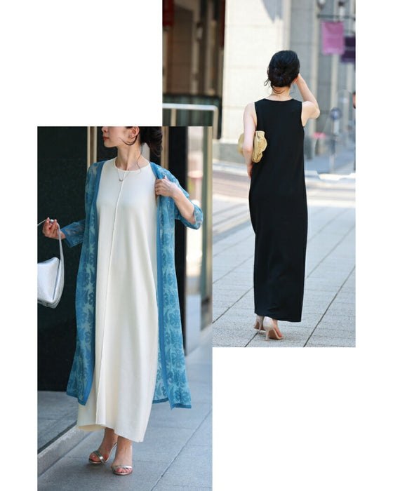 A simple one-piece dress that shows off your cute and unique style