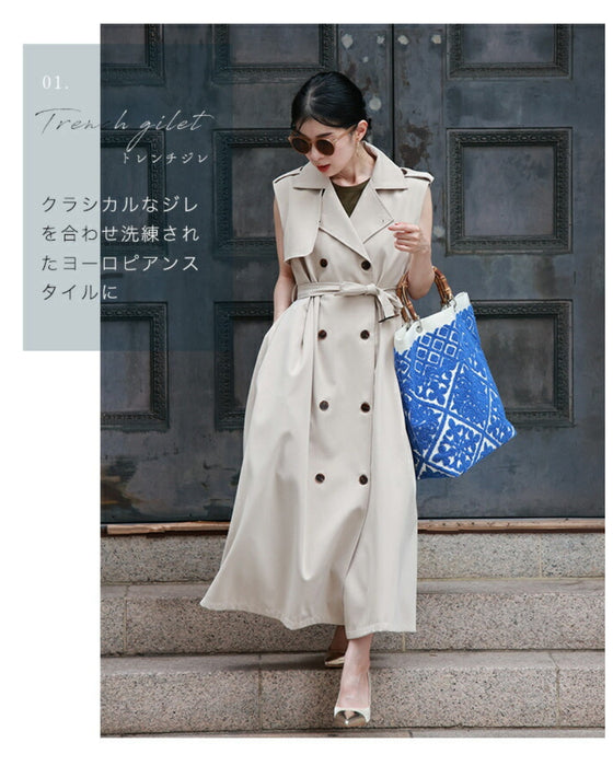 ヨーロッパの風感じるタイル柄 バンブートートバッグ