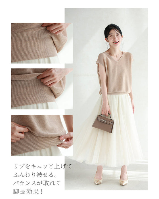 コーデが整う セミエレガントトップス