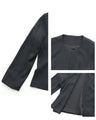 A must-have item. Simple and perfect matte formal jacket