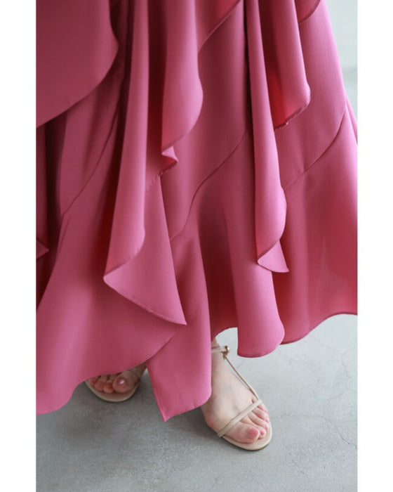 ひらひら花びらフリルスカート