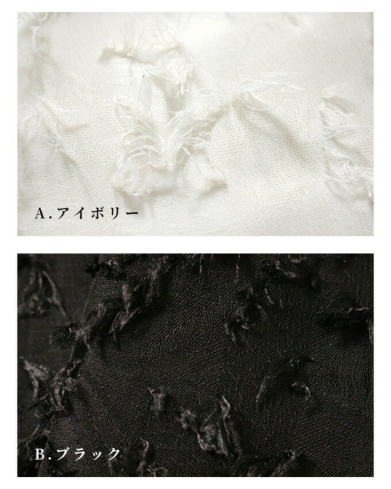 繊細な華やかさ大人のための着映えブラウス