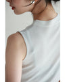 A stretchy cut-and-sew top with a subtle sparkle