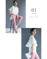 Shell lace top that hides your upper arms