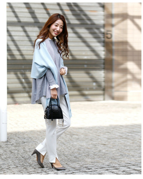 style original ★ Miraculously slimming 360-degree beautiful leg slit tight pants
