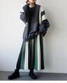 A simple yet striking oversized pullover sweatshirt