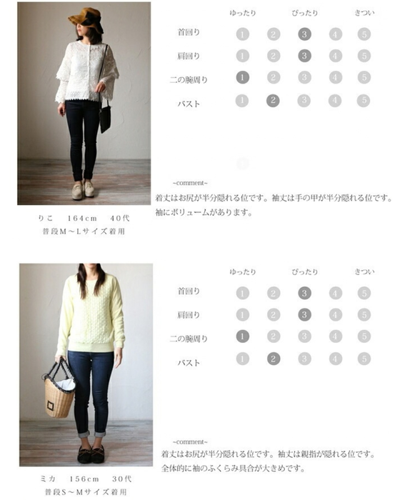 【アウトレット返品交換不可】カットワークの花模様ブラウス ゆったり