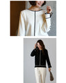 Center line knit for a beautiful look