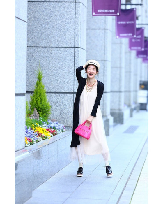 【アウトレット返品交換不可】1枚あればコーデが広がる。着回しロングカーディガン羽織り