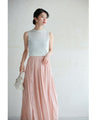 A stretchy cut-and-sew top with a subtle sparkle