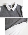 A top that can be layered in one piece! Sleeve puffs that won't fall apart