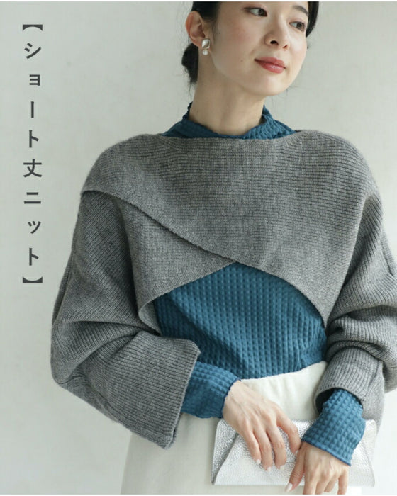 「重ね着の新しい可能性」 ぽこぽこインナー