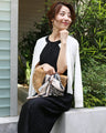 A simple and beautiful holiday dress