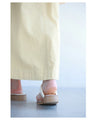 Soft and easy to walk in toe ring style single pearl sandals