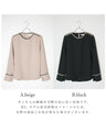 Color-blocked work blouse