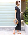 A simple and beautiful holiday dress
