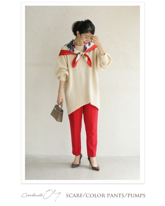 触ればやみつき ふわもち長袖ニット