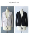 Thin version Impressed with the ease of movement Stretchable Collarless Jacket