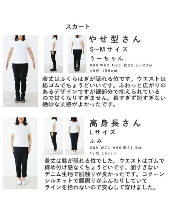 【sanpoコーデセット】これから始めようトップス×スカートコーデセット