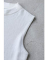 A stretchy cut-and-sew top with a subtle sparkle