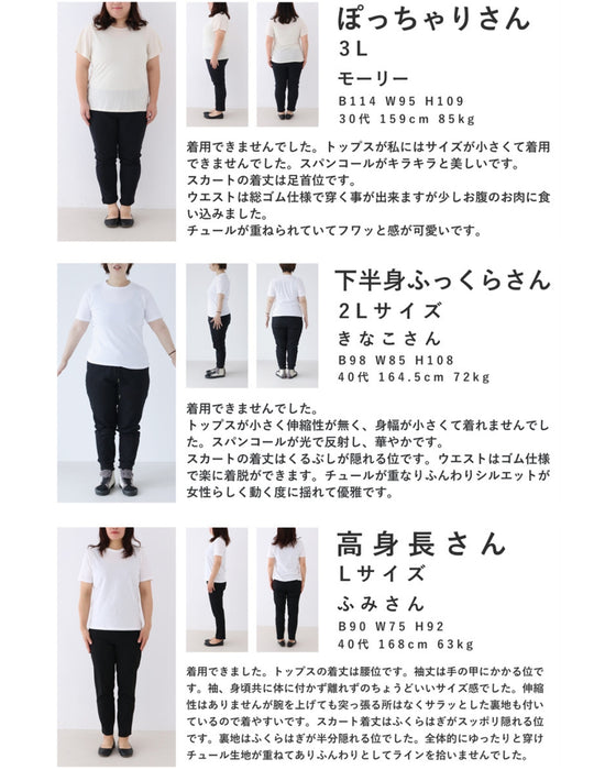 スパンコールの花レリーフジャケットとチュールスカート2点セット【set】