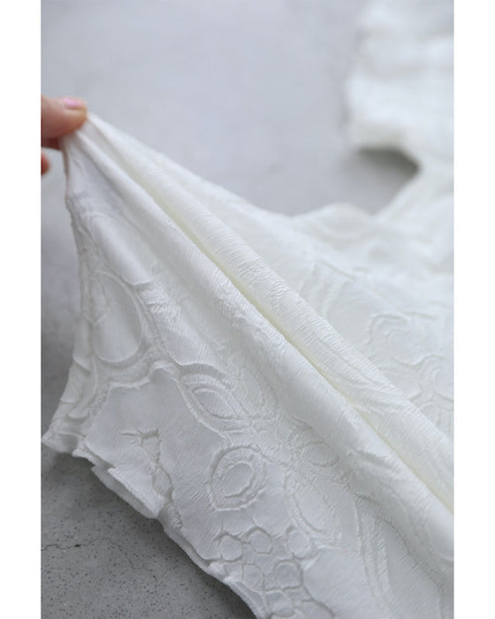 彫刻花トップス