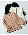 Center line knit for a beautiful look