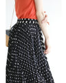 大人が穿けるドットスカート
