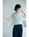 Summer knit short cut and sew top