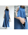 A dress that covers the chest area for slim people