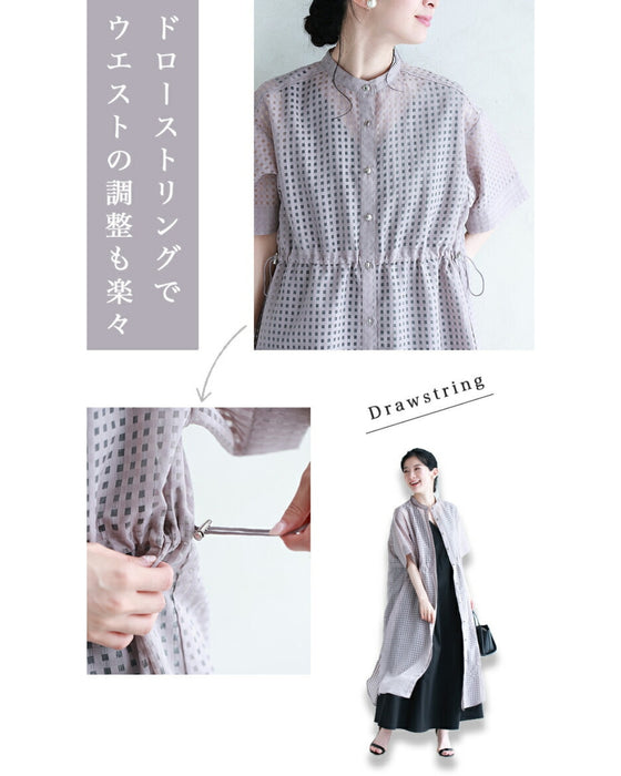 CAWAII流 手抜き感なく決まる シャツワンピ