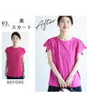 【セール商品返品交換不可】着ればエレガント増し花レース袖Tシャツ