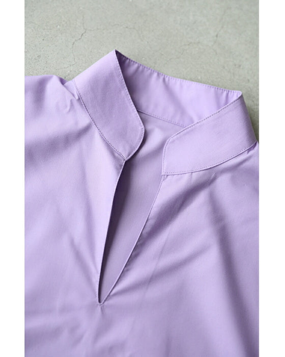 Lily flower peonies long shirt that makes your neck look longer