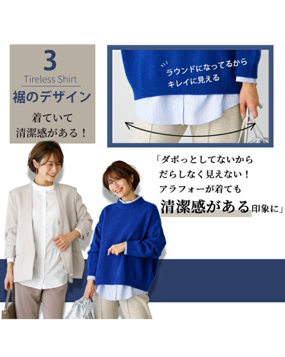 A shirt revolution! Easy-to-layer shirts