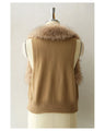 A fur vest for beginners that doesn't look flashy and looks neat