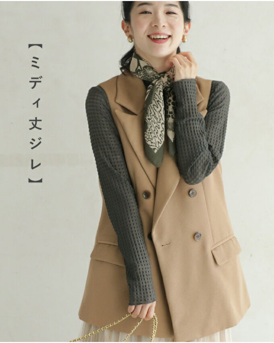 「重ね着の新しい可能性」 ぽこぽこインナー