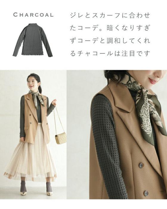 「重ね着の新しい可能性」 ぽこぽこインナー