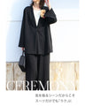 A beautiful stretch collarless jacket that won't tire you out