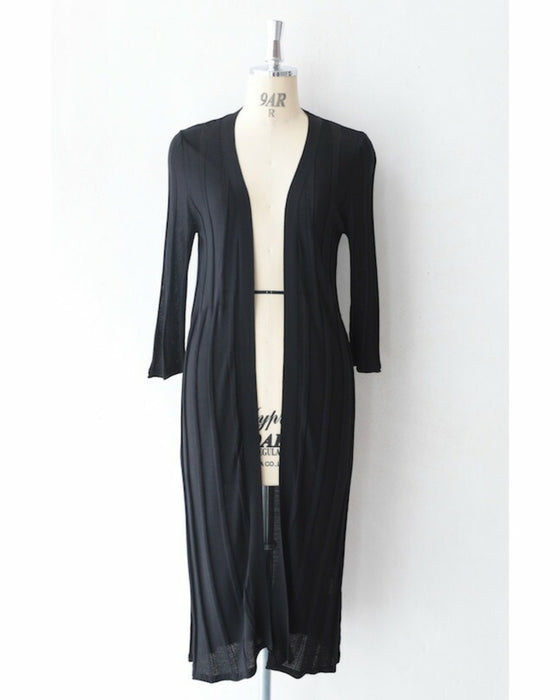 【アウトレット返品交換不可】1枚あればコーデが広がる。着回しロングカーディガン羽織り