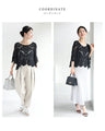 Cool layered crochet top