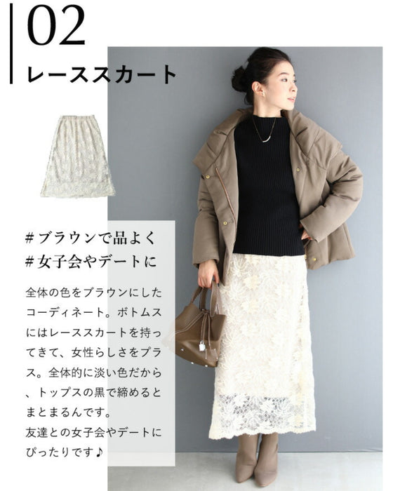 Long sleeve puffy and off-neck knit top