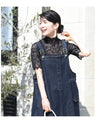 T-shirt graduation declaration Paisley lace inner top